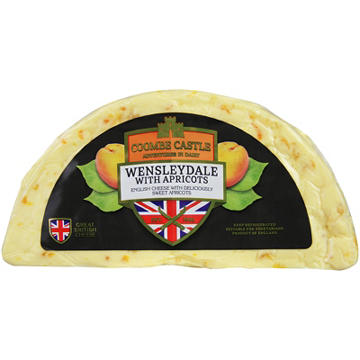 Coombe Castle Wensleydale with Apricot Dessert Cheese