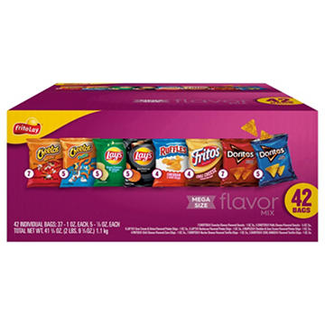 Frito Lay Mega Size Flavor Mix Multipack Bags