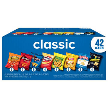 Frito Lay Classic Mix Chips Multipack Bags