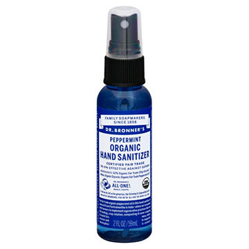 Dr. Bronner's Peppermint Organic Hand Sanitizer