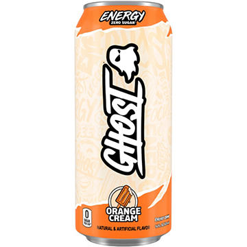 Ghost Zero Sugar Orange Cream Energy Drink