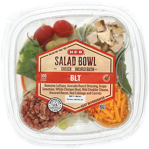 Ready Pac Bistro Chicken Queso Fresco Salad Bowl with Avocado Dressing, 6.5  oz Bowl, Fresh