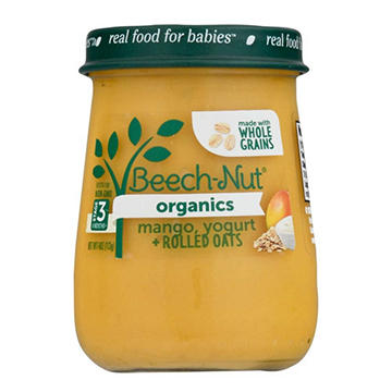 Beech-Nut Organics Organics Stage 3 Baby Food - Mango Yogurt & Rolled Oats