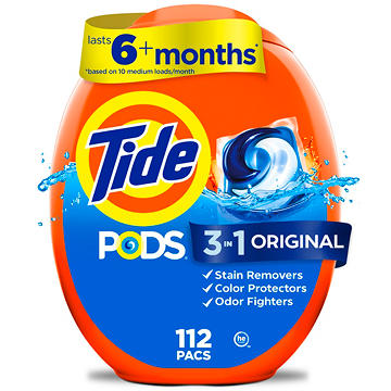 Tide PODS Laundry Detergent Pacs - Original Scent