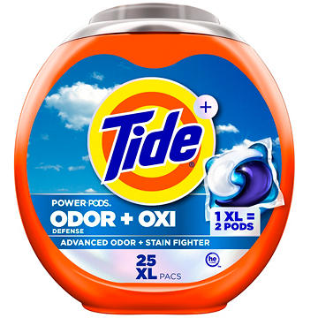 Tide Odor Defense + Oxi Laundry Detergent Pacs - Original Scent