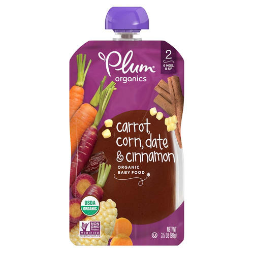 Purple Carrot Plum Baby Organics Plum Organics Stage 2, Organic