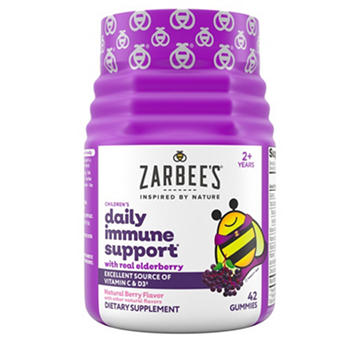 Zarbee's Children's Elderberry Immune Support - Natural Berry Flavor