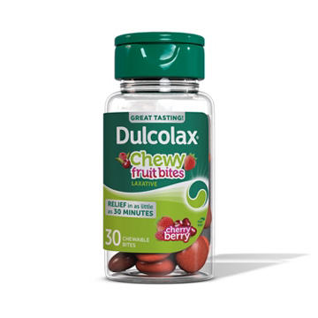 Dulcolax Chewy Fruit Bites Saline Laxative - Cherry Berry