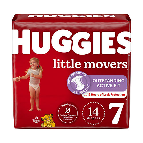 H-E-B Baby Jumbo Overnight Diapers – Size 7