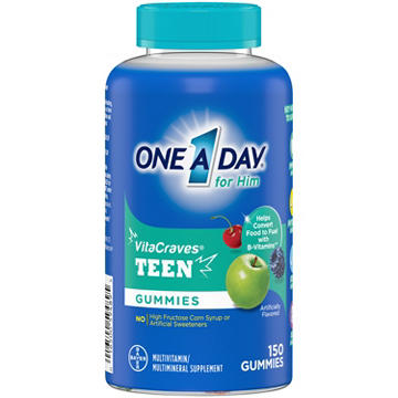 One A Day For Him VitaCraves Teen Gummies
