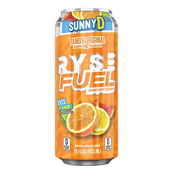 Ryse Fuel Zero Sugar Energy Drink - SunnyD