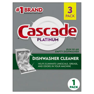 Cascade Platinum Dishwasher Cleaner
