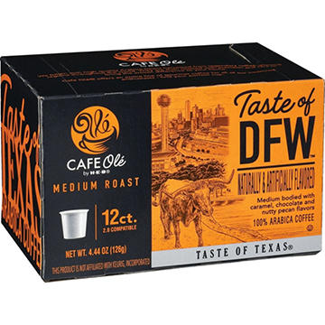 CAFE Olé by H-E-B Taste of DFW Medium Roast Coffee Single Serve Cups