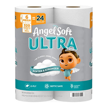 Angel Soft Ultra Toilet Paper