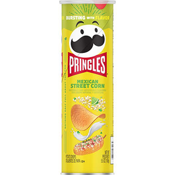 Pringles Potato Crisps Chips Mexican Street Corn