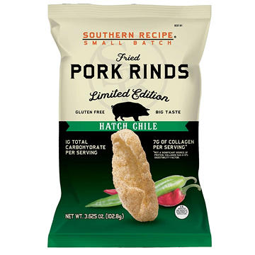 Southern Recipe Fried Pork Rinds - Hatch Chile