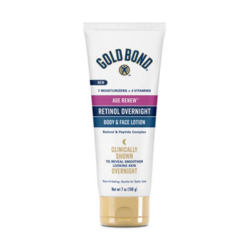 Gold Bond Age Renew Retinol Overnight Body & Face Lotion