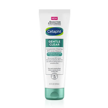 Cetaphil Gentle Clear Complexion-Clearing BPO Acne Cleanser