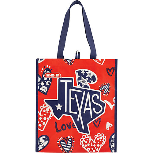 H-E-B Back To College Love Insulated Reusable Shopping Bag - Shop Reusable Shopping  Bags at H-E-B