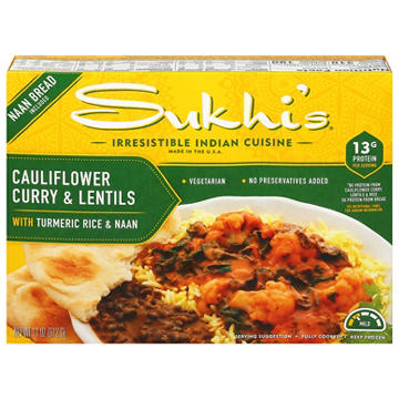 Sukhi's Cauliflower Curry & Lentils Frozen Meal