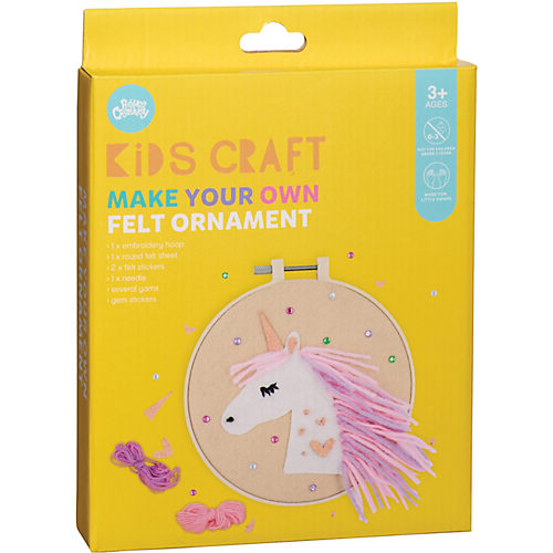 Unicorn Embroidery Kit, Needlecraft Kit, Stitch Kit, Sewing Kit, Adult Kit,  Childrens Kit, Unicorn Stitch, Kids Crafts, Letterbox Gifts 