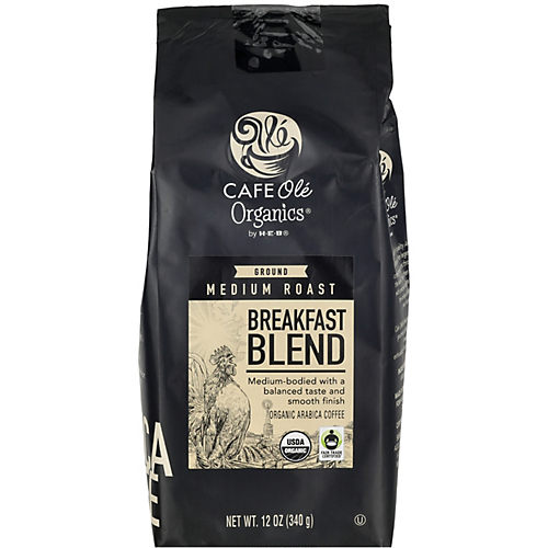 Equal Exchange Coffee, Ground, Breakfast Blend, Organic - 6 x 12 oz