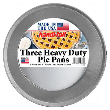 Handi-Foil Heavy Duty Pie Pans, 3 pk