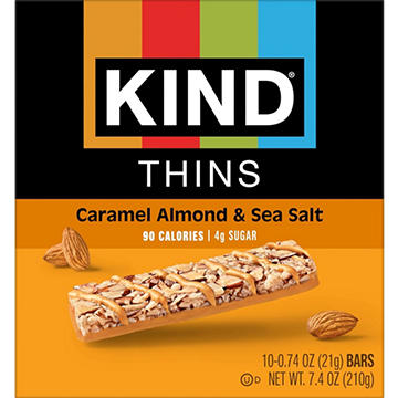Kind Thins Snack Bars - Caramel Almond & Sea Salt