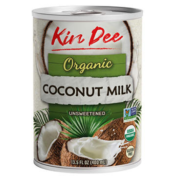 Kin Dee Organic Unsweetened Coconut Milk
