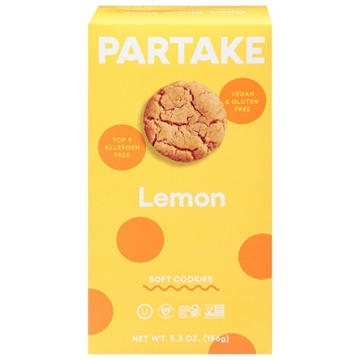 Partake Soft Baked Lemon Cookies