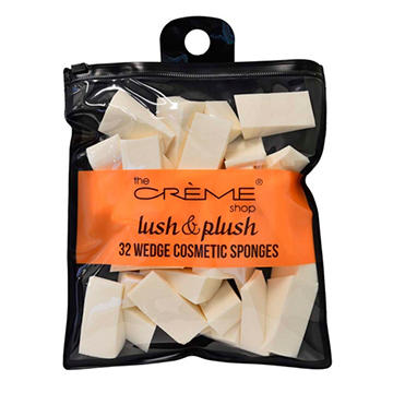 The Crème Shop Lush & Plush Wedge Makeup Sponges