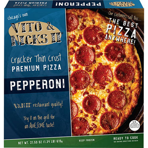 ニックのピザ商品です Vito & Nicks II Pepperoni Pizza - Shop Pizza at H-E-B