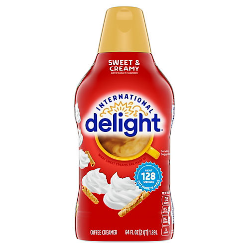  International-Delight Liquid Coffee Creamer.- Two (2