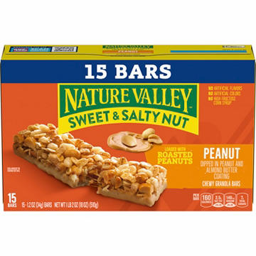 Nature Valley Sweet & Salty Nut Peanut Granola Bars