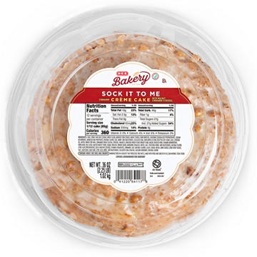 H-E-B Bakery Sock It To Me Crème Cake