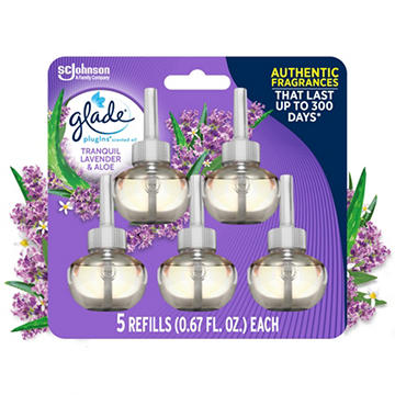 Glade PlugIns Scented Oil Air Freshener Refills - Tranquil Lavender & Aloe