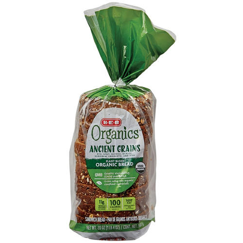 H-E-B Organics Ancient Grains Sliced Sandwich Bread