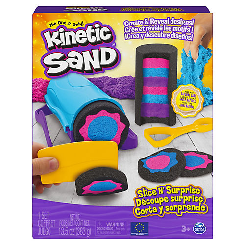 Kinetic Sand Spring Break Staycation Beach Surprise Box - Folding Sand Box  - Unboxing & Review 