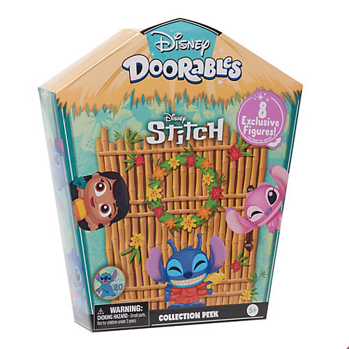 Disney Doorables Stitch Board Game Retai, Stock Video