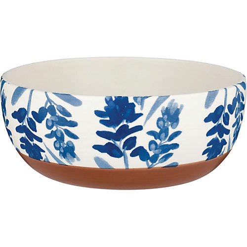 Destination Holiday Basket Weave Ceramic Casserole Dish with Lid - Shop  Pans & Dishes at H-E-B