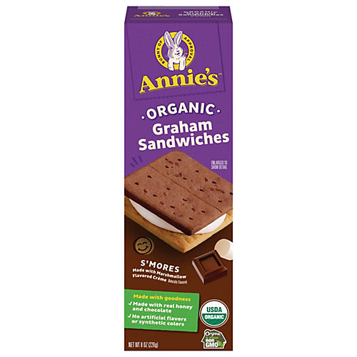 Annie's™ Organic Friends Bunny Chocolate Chip and Honey Graham