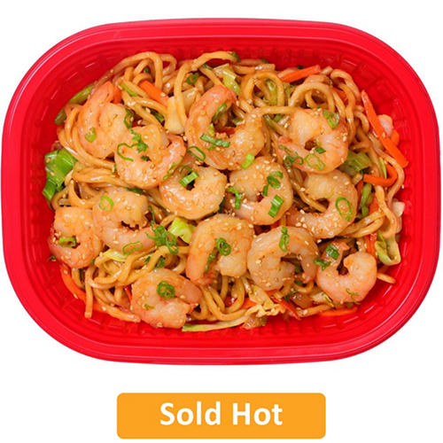 H-E-B Sushiya Shrimp Lo Mein Noodle Bowl (Sold Hot)