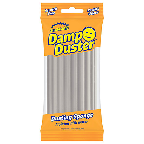 Scrub daddy damp duster review 🧼 @Scrub Daddy #scrubdaddy #cleantok #