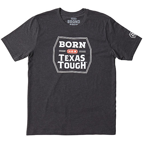 H-E-B Brand Shop Born Texas Tough Youth T-Shirt - Dark Gray - Shop