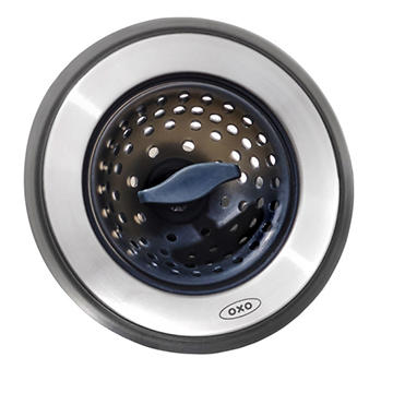 OXO SoftWorks 2-in-1 Silicone Sink Strainer with Stopper