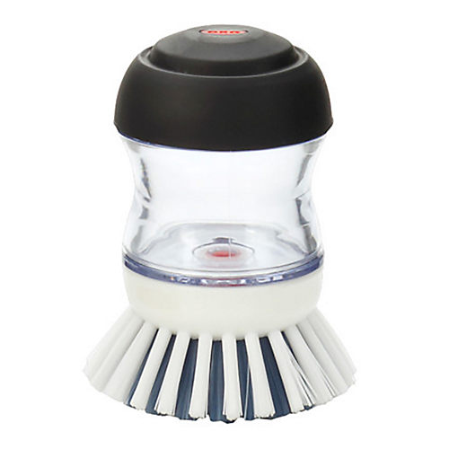 OXO Nylon Dish Brush with Soap Dispenser in the Kitchen Brushes department  at