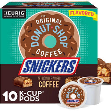 The Original Donut Shop Snickers Single Serve Coffee K Cups