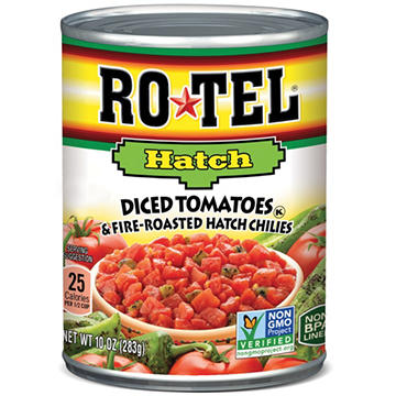 Ro-Tel Hatch Diced Tomatoes & Fire-Roasted Hatch Chilies