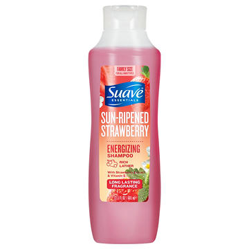Suave Essentials Energizing Shampoo - Sun-Ripened Strawberry