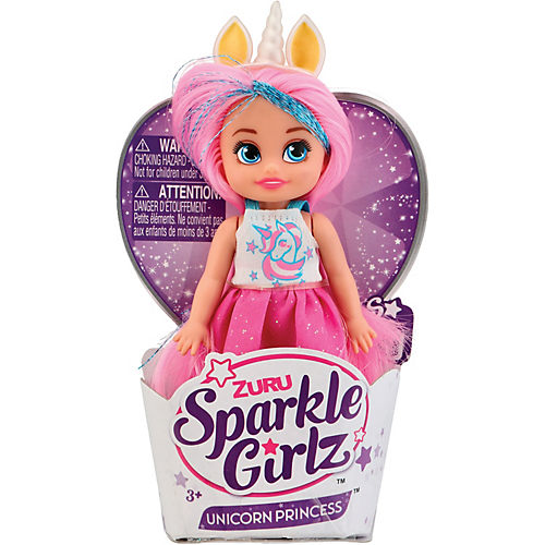 Zuru Sparkle Girlz 4.7 Unicorn Princess Cupcake Doll Single Assorted –  StockCalifornia